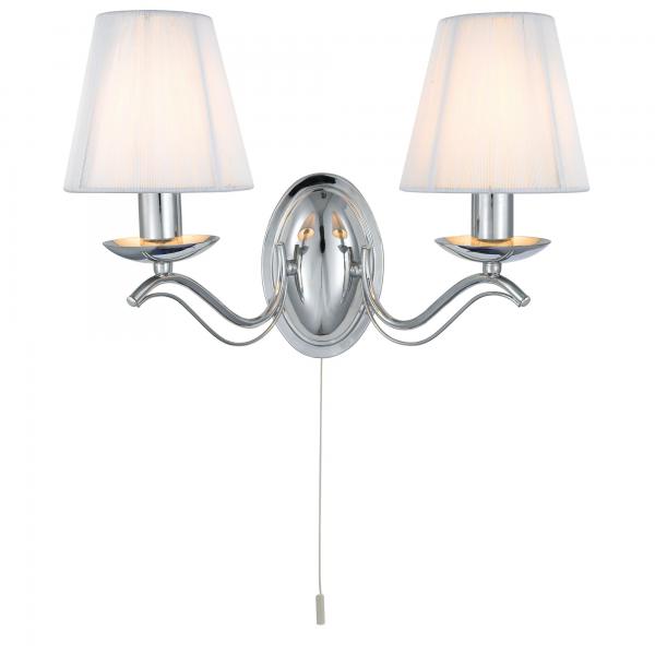 Photo ANDRETTI - 2LT APPLIQUE SUPPORT MURALE, | Ref : 9822-2CC