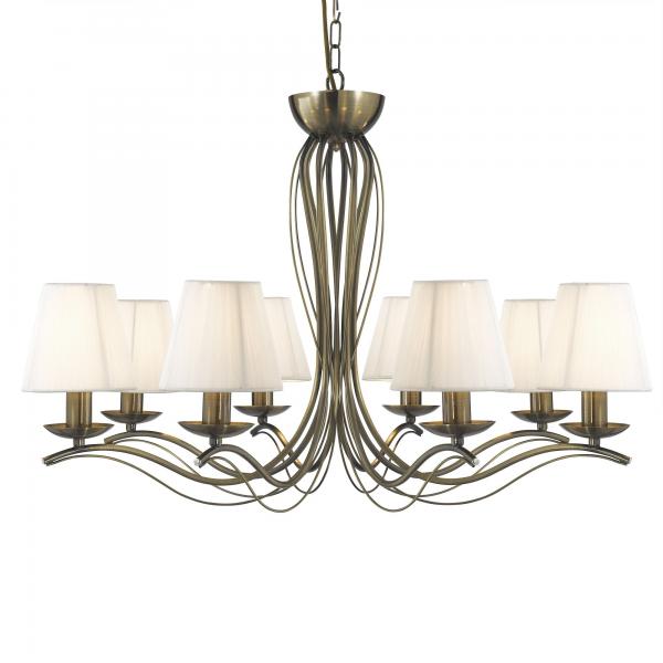 Photo ANDRETTI - 8LT CEILING, Laiton antique, | Ref : 9828-8AB