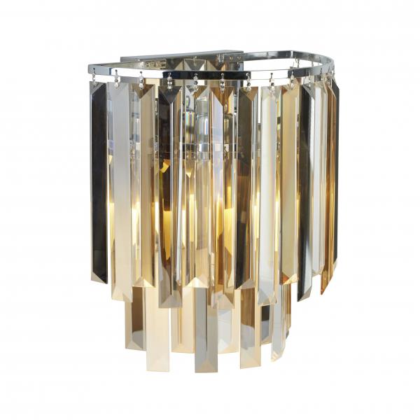 Photo CLARISSA 2 LIGHT CHROME APPLIQUE SUPPORT | Ref : 9832-2CC