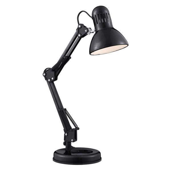 Photo DESK PARTNERS SHINY NOIR HOBBY LAMPE A P | Ref : EU2429BK