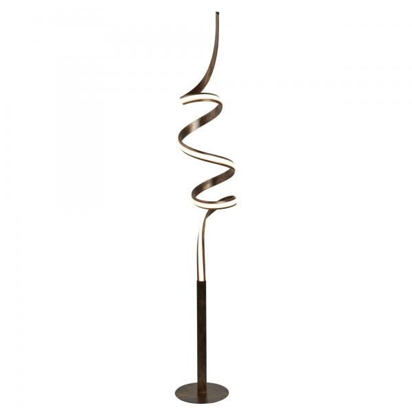 Photo RIBBON (DIM) LED TWIST LAMPADAIRE, RUSTI | Ref : EU2813RU