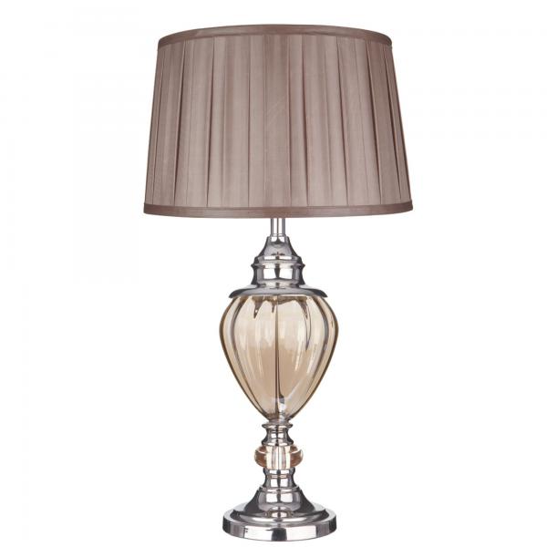 Photo GrisSON LAMPE A POSER VERRE AMBRE URN/AV | Ref : EU3721AM