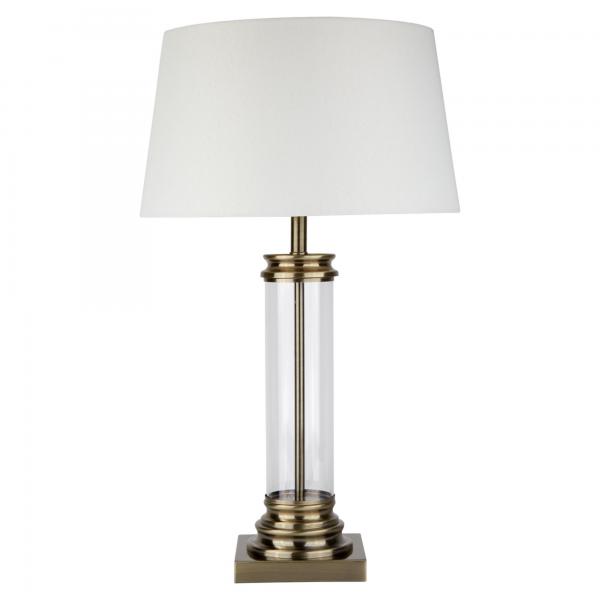 Photo PEDESTAL LAMPE A POSER - COLONNE VERRE & | Ref : EU5141AB