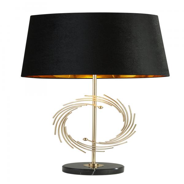 Photo ROMAN LAMPE A POSER AVEC BASE MARBRE, do | Ref : EU5310GO