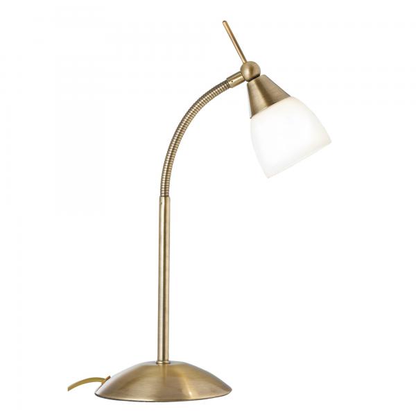 Photo TOUCH LAMP AB LAMPE A POSER - Blanc Verr | Ref : EU9961AB