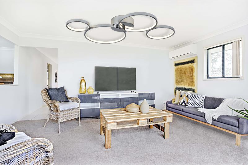 Vignette 2 produit SOLEXA 4 RING LED CEILING Plafonnier, CH | Ref : 2004-4CC
