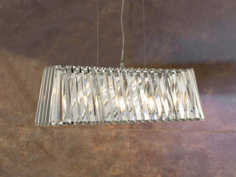 Vignette 2 produit TIARA 4LT Suspension CHROME AVEC CRYSTAL | Ref : 2894-4CC