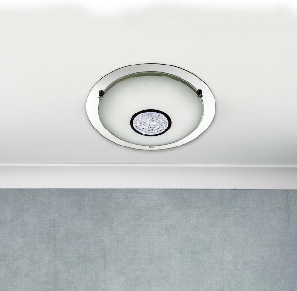 Vignette 2 produit PORTLET BATHROOM IP44 LED Plafonnier (Di | Ref : 3883-41