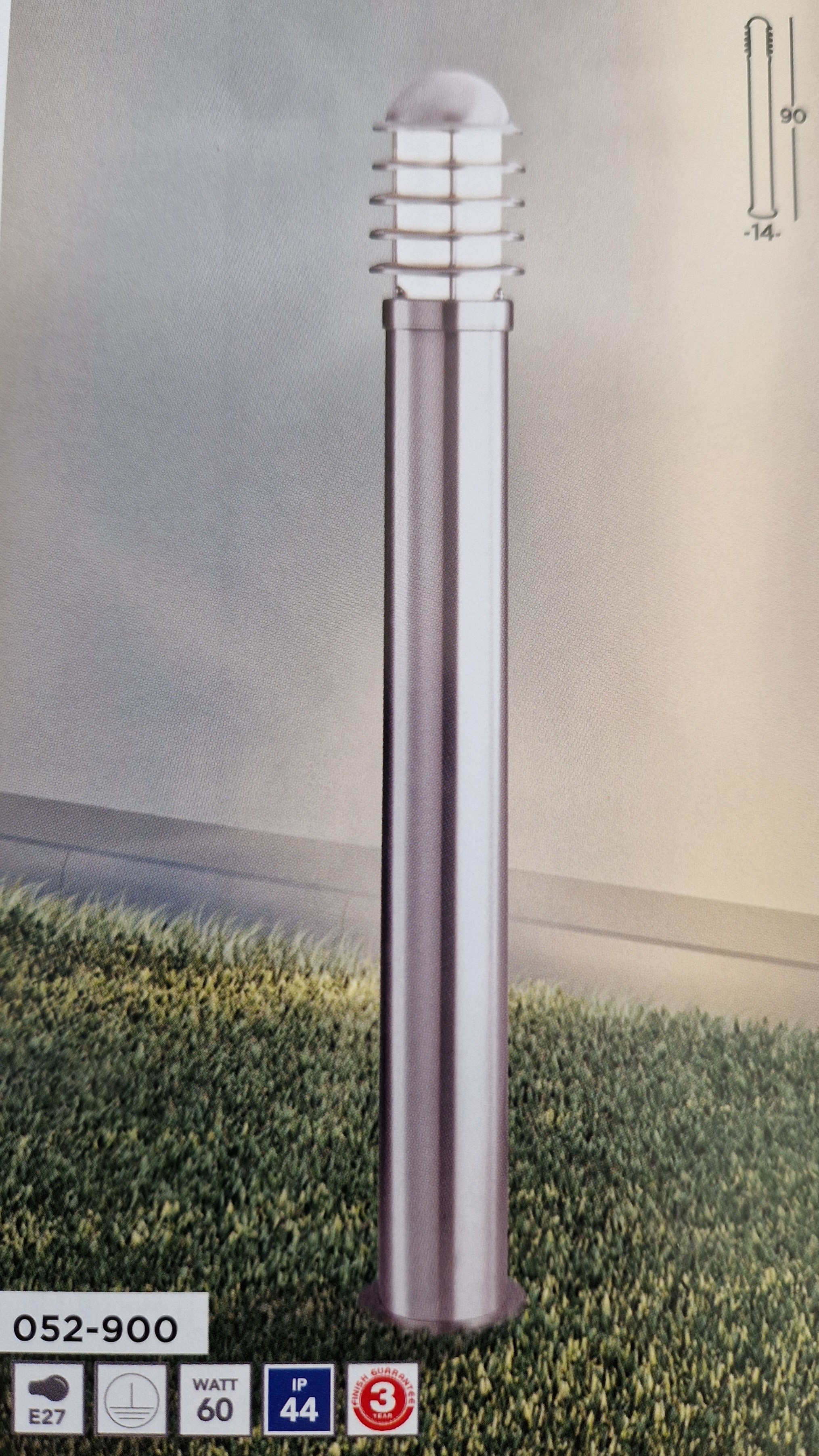 Vignette 2 produit LOUVRE OUTDOOR - 1LT borne (HAUTEUR 90cm | Ref : 052-900