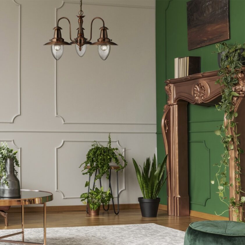 Vignette 2 produit FISHERMAN - 3LT CEILING, COPPER WITH SEE | Ref : 5333-3CU