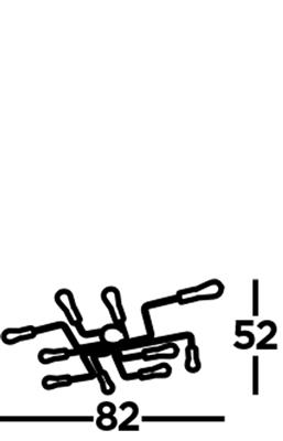 Vignette 2 produit CIRCUIT 10LT CEILING FLUSH, MATT BLACK | Ref : 99210-10BK