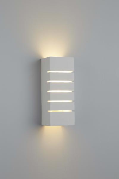 Vignette 2 produit Applique Blanc RECTANGLE PLASTER | Ref : 4274