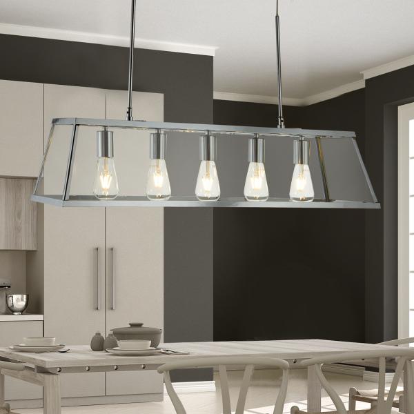 Vignette 2 produit VOYAGER 5LT LANTERN BAR, CHROME, Verre | Ref : 4614-5CC