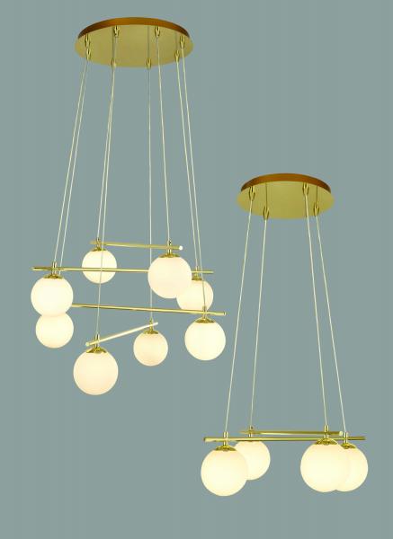 Vignette 2 produit KRIS CROSS OPAL BALL AVEC dore FRAME 8LT | Ref : 4898-8GO