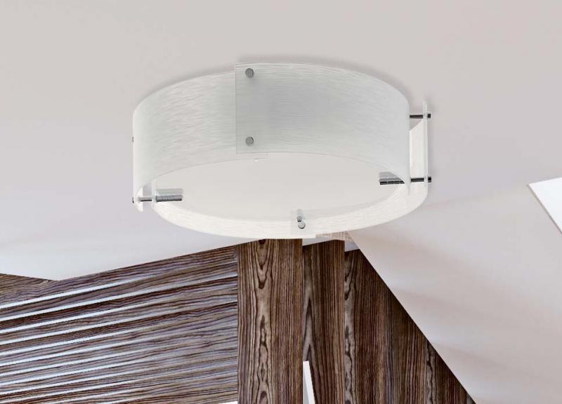 Vignette 2 produit TRINITY Suspension 3LT 4 PANEL FROSTED G | Ref : 6044-44