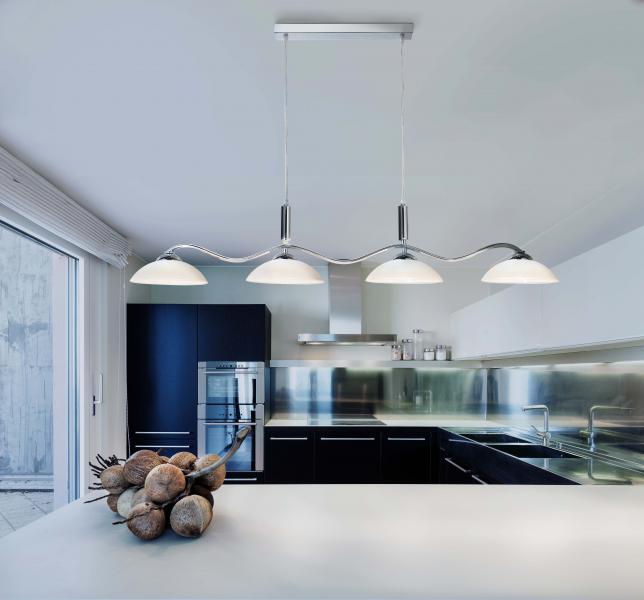 Vignette 2 produit ALEXISLED BAR LIGHTS  - Suspension 4LT C | Ref : 6184-4CC