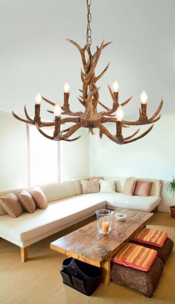 Vignette 2 produit STAG 6LT ANTLER Suspension, BROWN | Ref : 6416-6BR