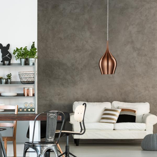 Vignette 2 produit VIBRANT 1LT COPPER Suspension - DIA 12CM | Ref : 6461-12CU