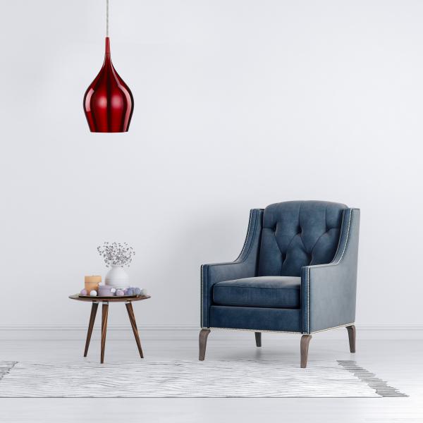 Vignette 2 produit VIBRANT 1LT  RED Suspension - DIA 12CM | Ref : 6461-12RE
