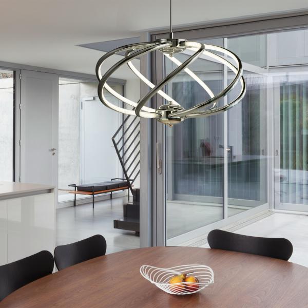 Vignette 2 produit MAGIC (DIM) 7 CURVED ARM LED Suspension, | Ref : 6500-7CC