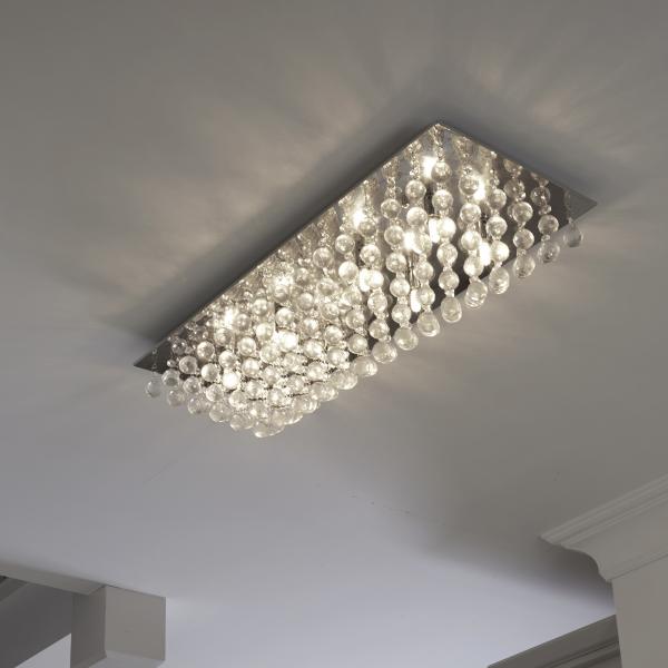 Vignette 2 produit HANNA 8LT CC RECTANGLE Plafonnier- XTAL | Ref : 6728-8CC
