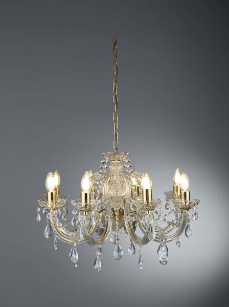 Vignette 2 produit MARIE THERESE - 8LT CEILING, POLISHED BR | Ref : 699-8