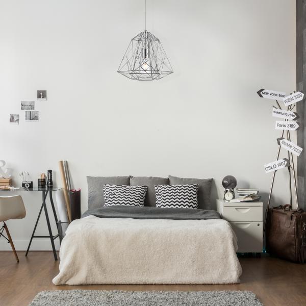 Vignette 2 produit GEOMETRIC CAGE 1LT FRAME Suspension, CHR | Ref : 7271CC