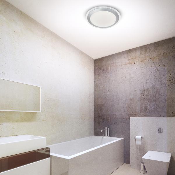Vignette 2 produit CHESTER BATHROOM Plafonnier LED IP44 , C | Ref : 7684-33SI