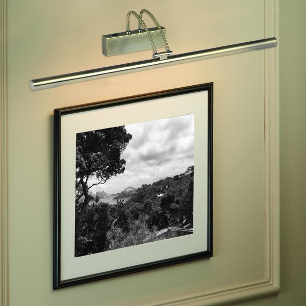 Vignette 2 produit MAJORCA LED PICTURE LIGHT - Laiton antiq | Ref : 8343AB