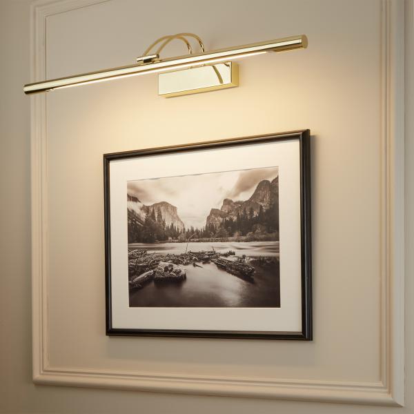Vignette 2 produit MAJORCA LED PICTURE LIGHT - laiton poli | Ref : 8343PB