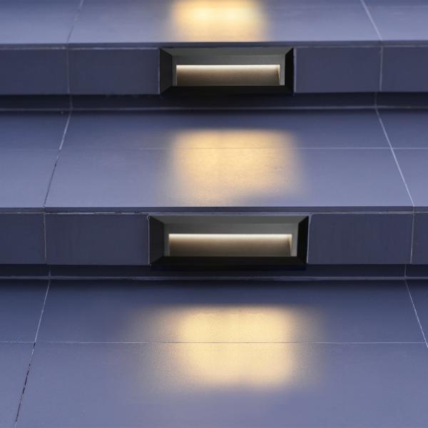 Vignette 2 produit ANKLE OUTDOOR 1LT LED SLOT Applique, GRI | Ref : 8732GY