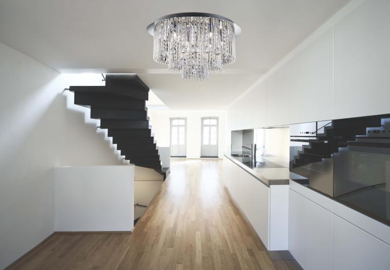 Vignette 2 produit BEATRIX BLUE LED/8LT CEILING Plafonnier, | Ref : 9198-8CC