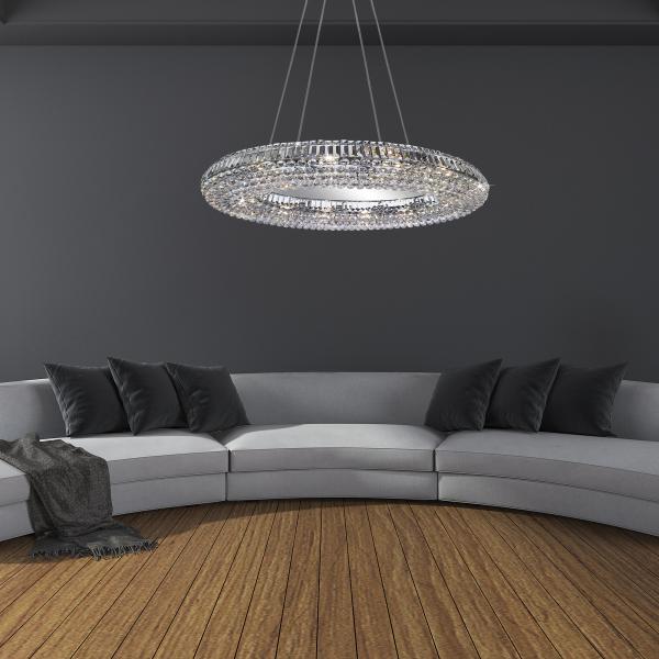 Vignette 2 produit VESUVIUS - OVAL 10LT CEILING, CHROME AV | Ref : 9291CC