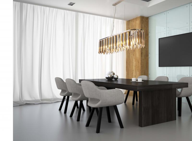 Vignette 2 produit CLARISSA 8LT Suspension BAR, CHROME, Cla | Ref : 9838-8CC