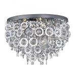 SEARCHLIGHT Nova -  5lt ceiling plafonnier, chrome, 0575-5CC