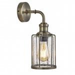SEARCHLIGHT Pipes 1lt applique, laiton antique avec 1261AB