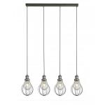 SEARCHLIGHT Balloon cage 4lt suspension, pewter 1384-4PW