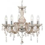 SEARCHLIGHT Marie therese - 5lt ceiling, mink verre/ 1455-5MI