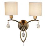 SEARCHLIGHT Alberto 2lt applique support murale, lai 1602-2AB
