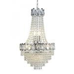 SEARCHLIGHT Louis philipe crystal 6lt chrome cheteli 1611-6CC
