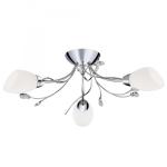 SEARCHLIGHT Gardenia 3lt cc s-f ftg blanc gls xtal f 1763-3CC