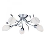 SEARCHLIGHT Gardenia 5lt cc s-f ftg blanc gls xtal l 1765-5CC