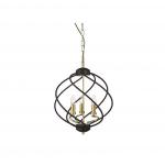 SEARCHLIGHT Flow 3lt suspension. noir/dore 1803-3BK