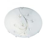 SEARCHLIGHT Dunkirk plafonnier 30cm round verre avec 2140-30