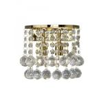 SEARCHLIGHT Hanna dore 2lt round applique - cristal 2402-2GO