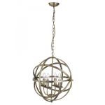 SEARCHLIGHT Orbit 4lt cage frame orb suspension, lai 2474-4AB