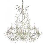 SEARCHLIGHT Almandite - 12lt ceiling, cream dore fin 24912-12CR