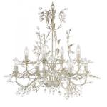 SEARCHLIGHT Almandite - 8lt lustre floral 8 branches 2498-8CR