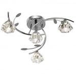 SEARCHLIGHT Sierra -  4lt semi-plafonnier, chrome, v 2634-4CC