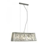 SEARCHLIGHT Tiara 4lt suspension chrome avec crystal 2894-4CC